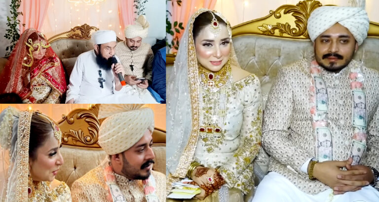 مشہور انفلوئنسر ڈاکٹر نبیہا کا نکاح، مولانا طارق جمیل نے پڑھایا، تقریب اور ویڈیو وائرل