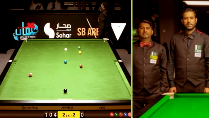 پاکستان نے ہانگ کانگ کو ہرا کر آئی بی ایس ایف اسنوکر ورلڈ کپ ٹیم ٹائٹل اپنے نام کرلیا