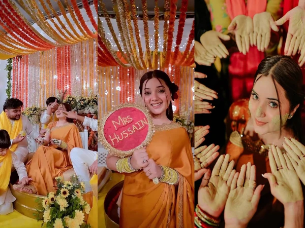 ٹک ٹاکر ربیکا خان کی مایوں کی تقریب، تصاویر اور ویڈیو سامنے آگئی