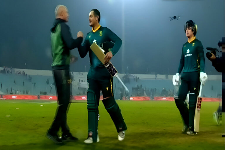 جنوبی افریقا نے پاکستان کو دوسرا ون ڈے 8 وکٹوں سے ہرادیا ، سیریز 1-1 سے برابر