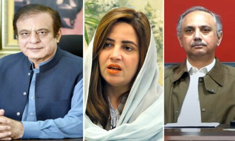 9 مئی حملہ: عمر ایوب، شبلی فراز، زرتاج گل سمیت پی ٹی آئی کے 18 رہنما اشتہاری قرار