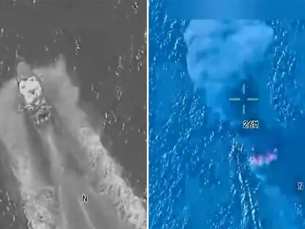 امریکا کی بحرالکاہل میں مزید دو کشتیوں کو تباہ کرنے کی ہولناک ویڈیو وائرل؛ 5 ہلاکتیں