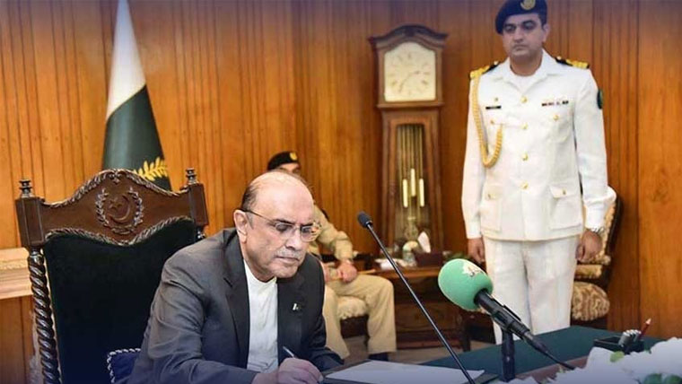 صدرِ مملکت نے ہائیکورٹس کے ایڈیشنل ججز کی توثیق اور توسیع کی منظوری دیدی