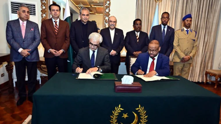 پاکستان اور صومالیہ کے درمیان سفارتی پاسپورٹ ہولڈرز کیلئے ویزا فری معاہدہ