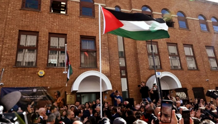 لندن میں فلسطین کا سفارت خانہ قائم، تاریخی پیش رفت قرار