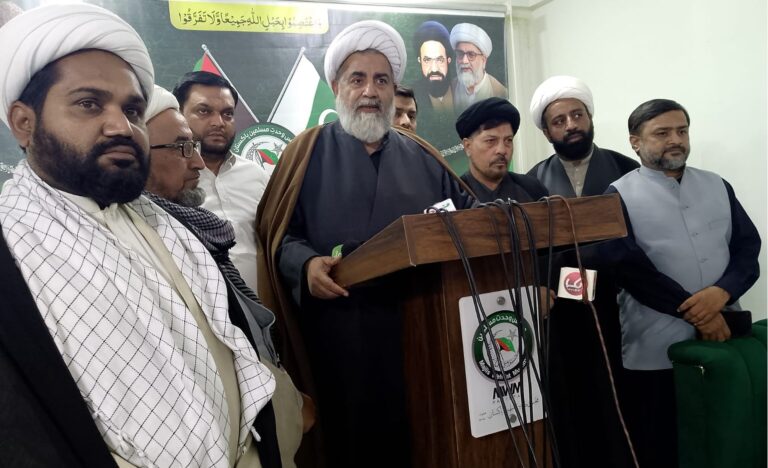 8 فروری کو تحریک تحفظ پاکستان کا ملک گیر احتجاج: علامہ راجہ ناصر عباس