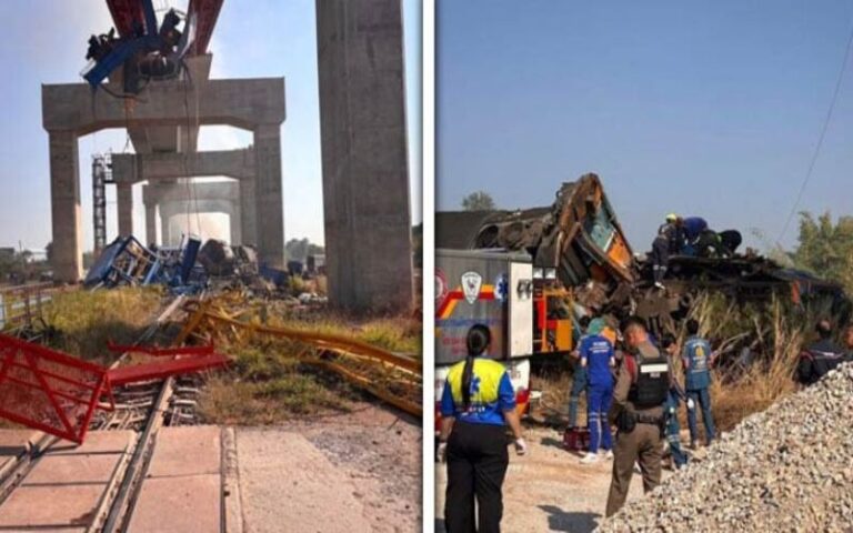 تھائی لینڈ میں مسافر ٹرین کو حادثہ، 22 افراد ہلاک، متعدد زخمی