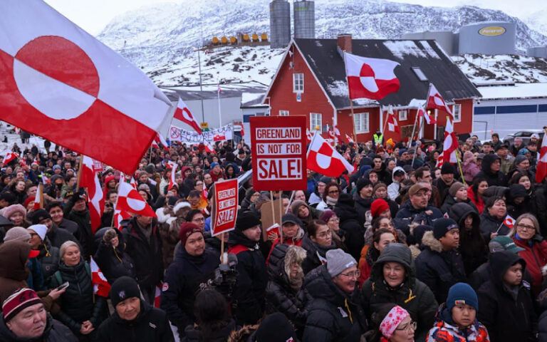 8یورپی ممالک نے گرین لینڈ اور ڈنمارک کے حق میں مشترکہ بیان جاری کردیا