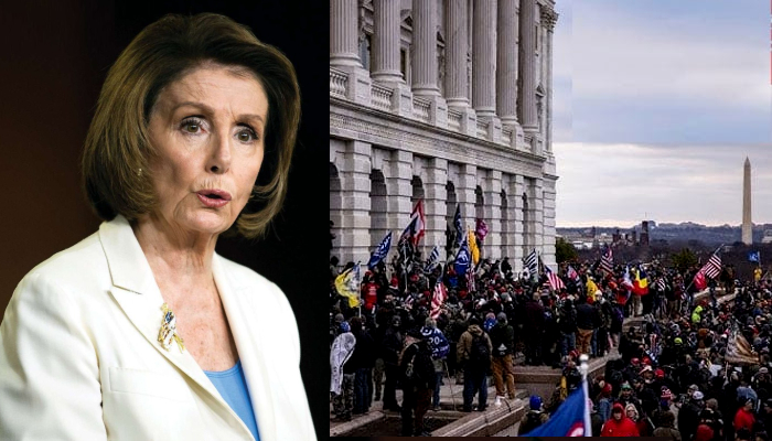 کیپیٹل ہل حملہ روکنے میں ناکامی، نینسی پلوسی قصور وار قرار
