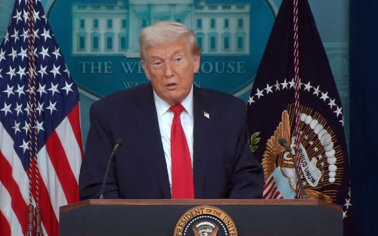  میرے بغیر آج نیٹو کا وجود ہی نہیں ہوتا : صدر ٹرمپ