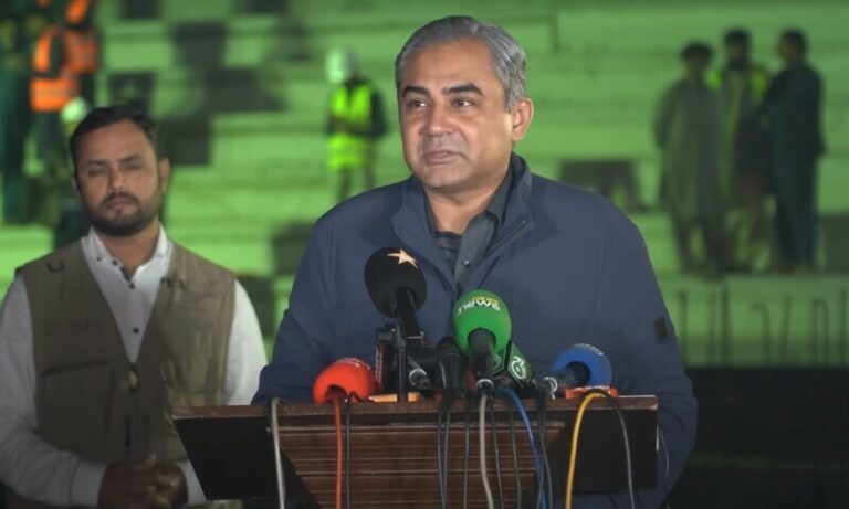 دھمکیوں سے نہیں ڈرتے، گھرآئے مہمان کو عزت دینی چاہیے، محسن نقوی