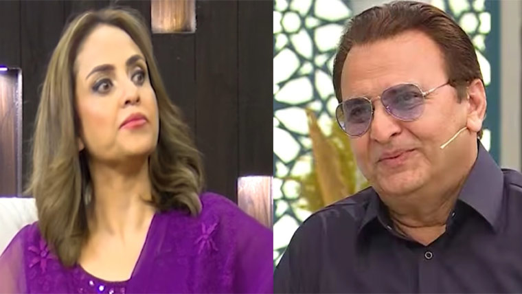 خواتین کے تنگ لباس پر نادیہ خان کا بہروز سبزواری کو طنز