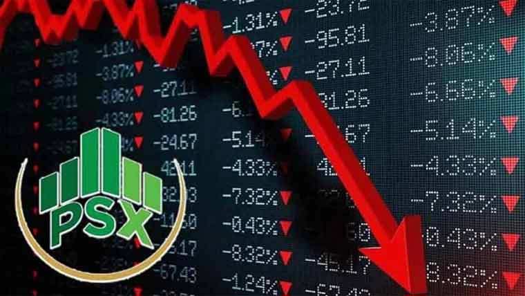 پاکستان سٹاک ایکسچینج میں شدید مندی، تاجروں کے کروڑوں ڈوب گئے