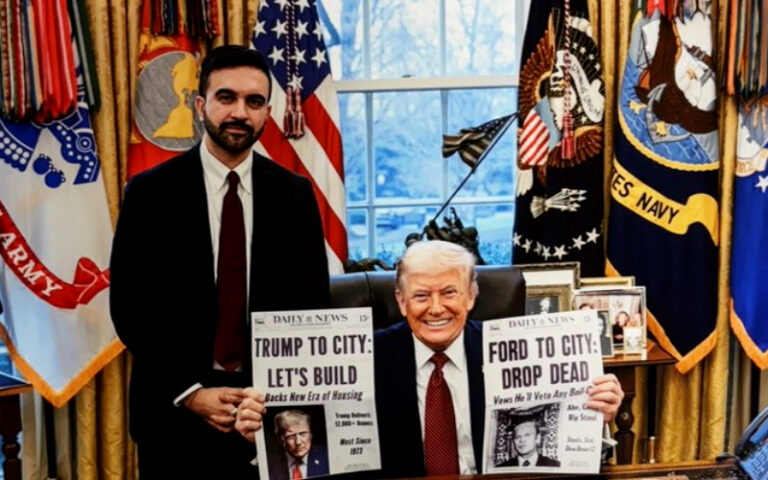 واشنگٹن : میئر نیویارک زہران ممدانی کی صدر ٹرمپ سے ملاقات، اہم امور پر گفتگو