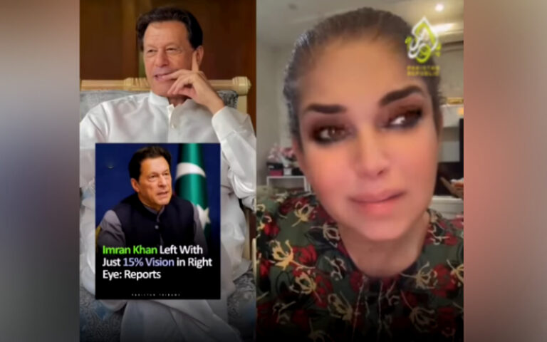 عمران خان کی آنکھ خراب ہونے پر مشی خان کی جذباتی ویڈیو وائرل