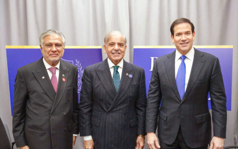 واشنگٹن: مارکو روبیو کی شہباز شریف سے ملاقات، غزہ بورڈ آف پیس میں کردار پر پاکستان کی تعریف