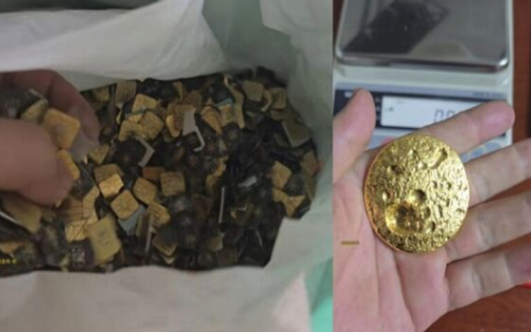 چینی بلاگر نے سِم کارڈز سے 16 تولہ سونا حاصل کر کے سب کو حیران کر دیا