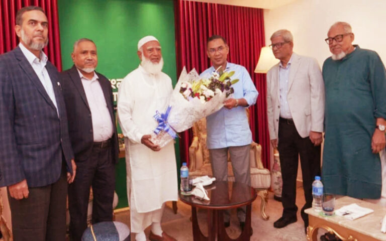 طارق رحمان کی بطور وزیراعظم نامزدگی، جماعت اسلامی کی جانب سے مبارکباد