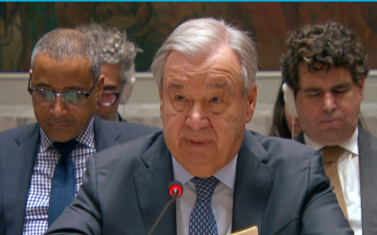 ایران پر حملے خطرناک، امن کے لیے مذاکرات ضروری  : یو این سیکرٹری جنرل اانتونیو گوتریس