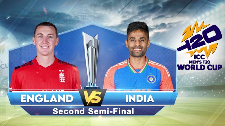 ٹی20 ورلڈکپ: بھارت اور انگلینڈ دوسرے سیمی فائنل میں آج مدمقابل
