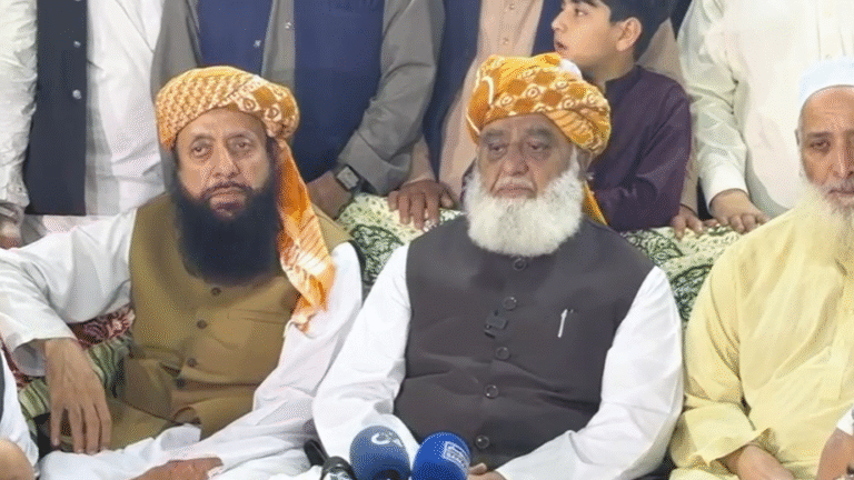 پاکستان اور امتِ مسلمہ کو سنجیدگی سے اپنے مستقبل کا تعین کرنا ہوگا،مولانا فضل الرحمان