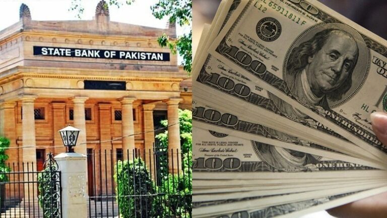 پاکستان کے زرمبادلہ ذخائرمیں 10کروڑ59لاکھ ڈالر اضافہ، 21ارب70کروڑ42لاکھ ڈالرہوگئے