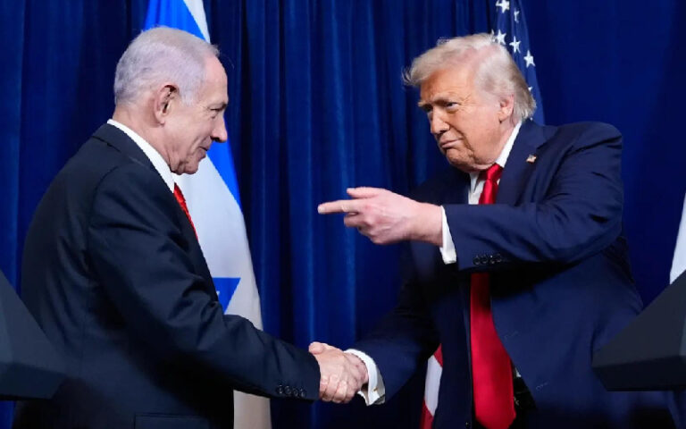 امریکی صدر ٹرمپ نے اسرائیلی صدر کو کمزور اور نیتن یاہو کو اسرائیل کی بقا کا ضامن قرار دیا