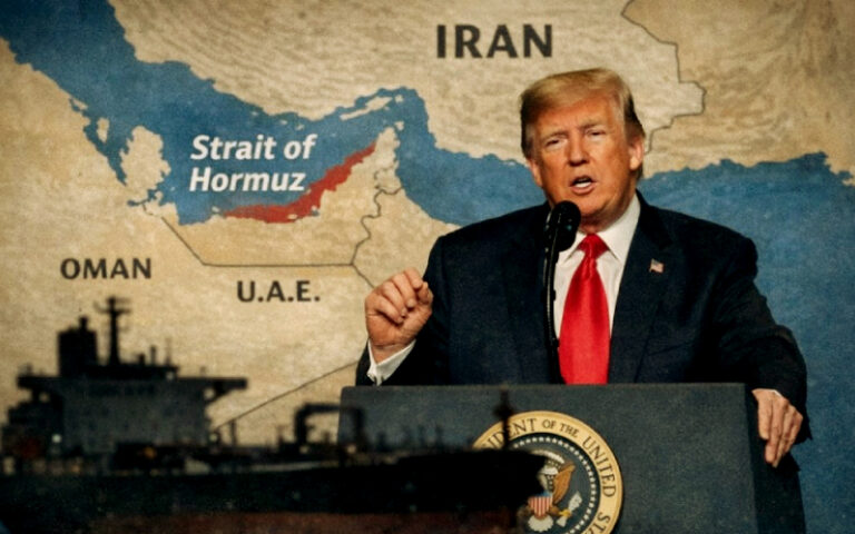 ٹرمپ نے آبنائے ہرمز کھلوانے کے لیے جاپان اور جنوبی کوریا سمیت اتحادی ممالک سے مدد طلب کر لی