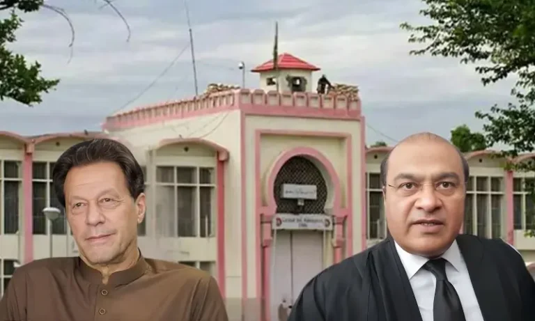 بانی پی ٹی آئی سے ملاقات کے لیے بیرسٹر سلمان صفدر اڈیالہ جیل پہنچ گئے