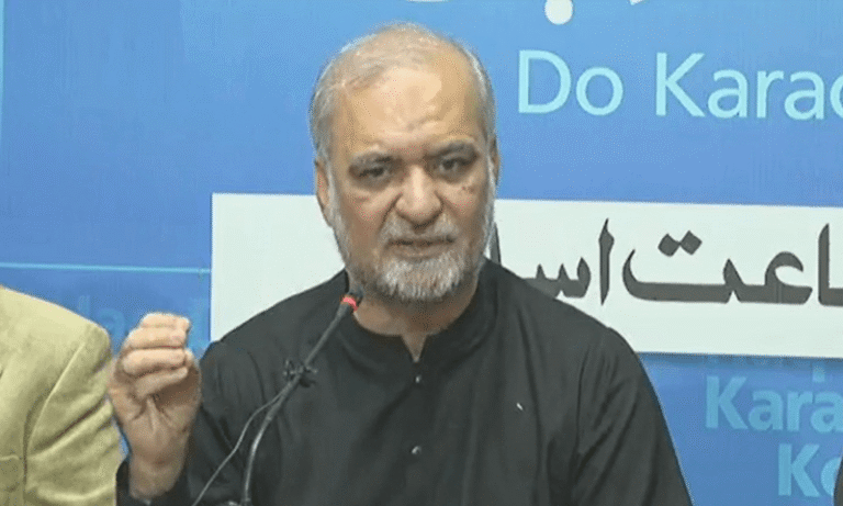 حافظ نعیم الرحمن کا میئر کراچی کے خلاف تحریک عدم اعتماد لانے کا حکم