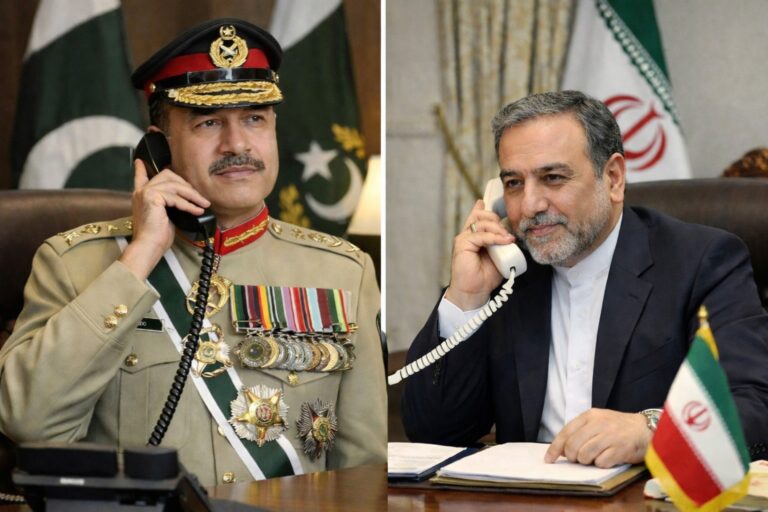 فیلڈمارشل عاصم منیرسے ایرانی وزیرخارجہ کارابطہ، جنگ بندی کے لیےپاکستانی کردارکی تعریف
