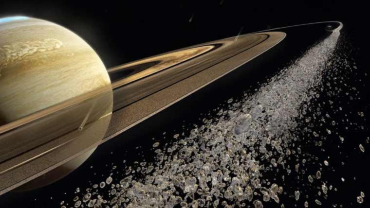 سیارہ زحل کے گرد کنارے کیسے وجود میں آئے