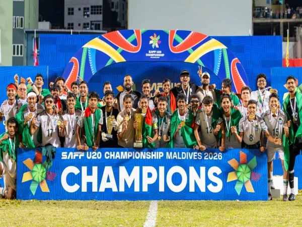 ساف انڈر 20 چیمپئن شپ: بھارت دفاع میں ناکام، بنگلادیش نے ٹائٹل جیت لیا