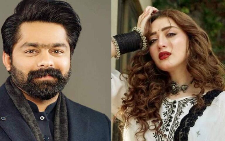 لاہور: لیگی ایم پی اے ثاقب چدھڑ پر ہراسانی کا الزام، اداکارہ مومنہ اقبال تفتیشی ادارے میں پیش