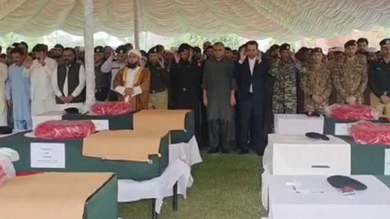 حسن خیل میں فیڈرل کانسٹیبلری کے 6 اہلکار مادرِ وطن پر قربان