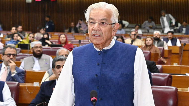سفارتی محاذ پر پاکستان سرخرو ہوا، جلد فلسطین کا مسئلہ بھی حل ہوگا: خواجہ آصف