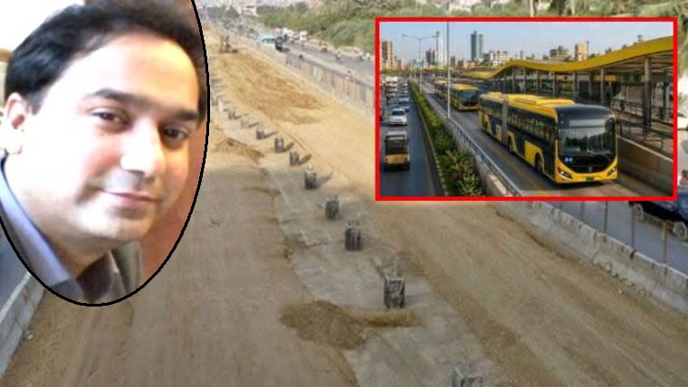 بی آر ٹی ییلو لائن کے سابق پروجیکٹ ڈائریکٹر ضمیر عباسی گرفتار