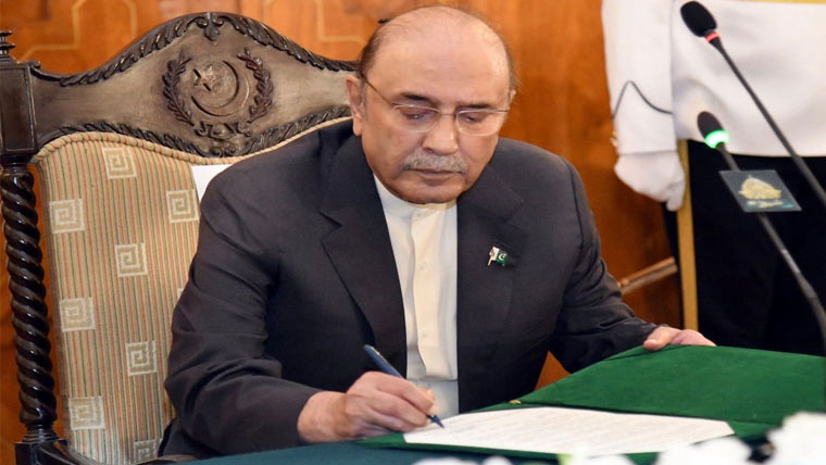 صدرِ مملکت نے اوگرا ترمیمی آرڈیننس 2026ء پر دستخط کر دیے