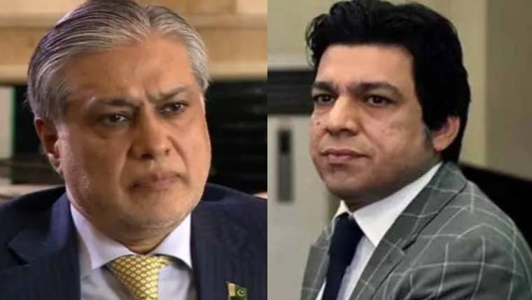 سینیٹر فیصل واوڈا کا نائب وزیراعظم اسحاق ڈار کے استعفے کا مطالبہ