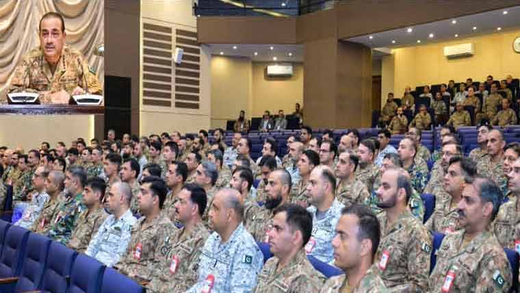 دشمن کے پراکسی نیٹ ورکس کو پاکستان کے امن سے کھیلنے نہیں دیں گے: فیلڈ مارشل