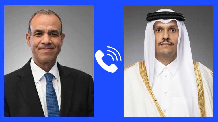 قطر اور مصر کے وزرائے خارجہ کا رابطہ، ایران امریکا مذاکرات جاری رکھنے پر زور
