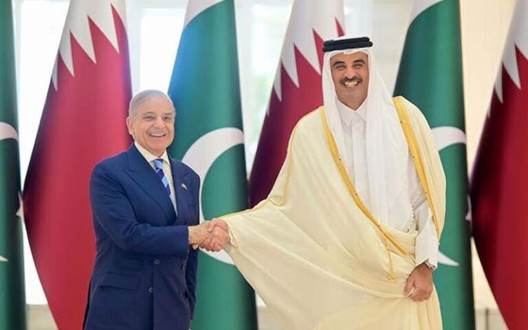 وزیراعظم شہباز شریف کا امیر قطر سے رابطہ، حملوں کے تناظر میں عوام کیساتھ مکمل یکجہتی کا اظہار