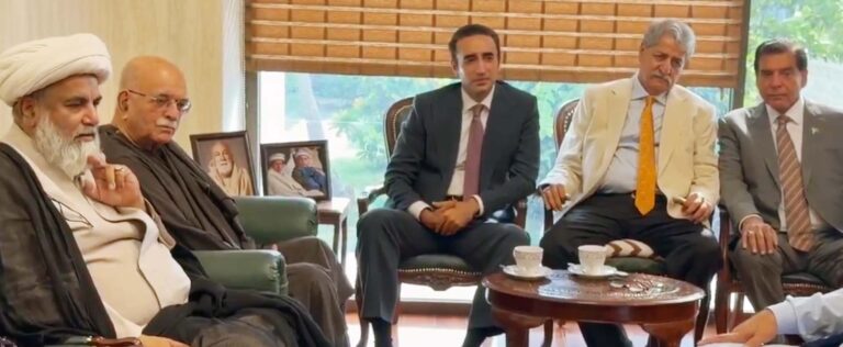 بلاول بھٹو کی اپوزیشن رہنماؤں سے ملاقات، پارلیمانی امور، ملکی سیاست پر گفتگو