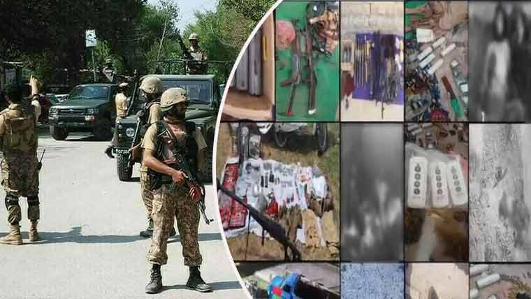 بلوچستان میں 10 انٹیلی جنس بیسڈ آپریشنز کے دوران 37 دہشتگرد ہلاک