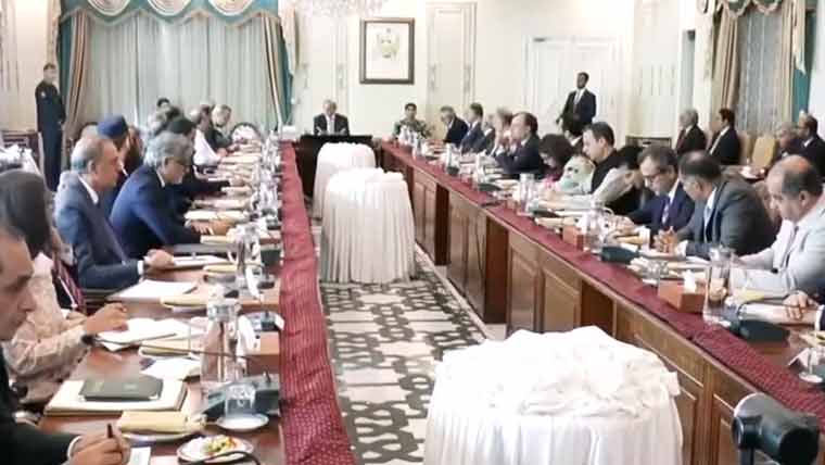 شہباز شریف سے ممتاز صنعت کاروں اور کاروباری شخصیات کے وفد کی ملاقات