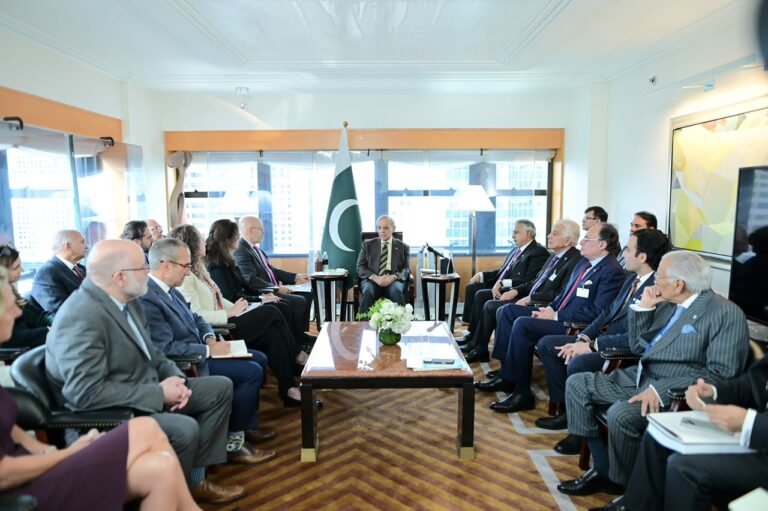 وزیراعظم شہباز شریف کی نیویارک میں امریکی کاروباری کونسلز کے وفود سے ملاقات