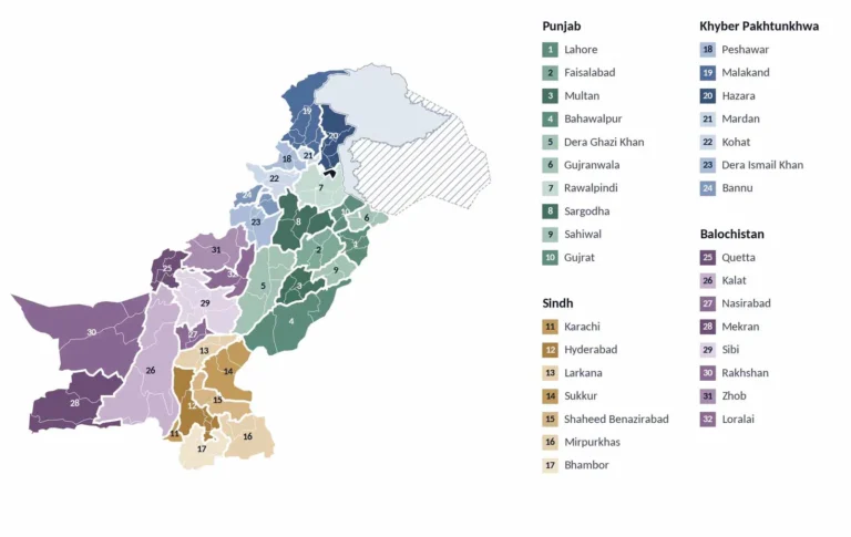 پاکستان میں نئے صوبوں کی بحث تیز، ڈبلیو ای ایف کی رپورٹ میں 32صوبے بنانے کی تجاویز