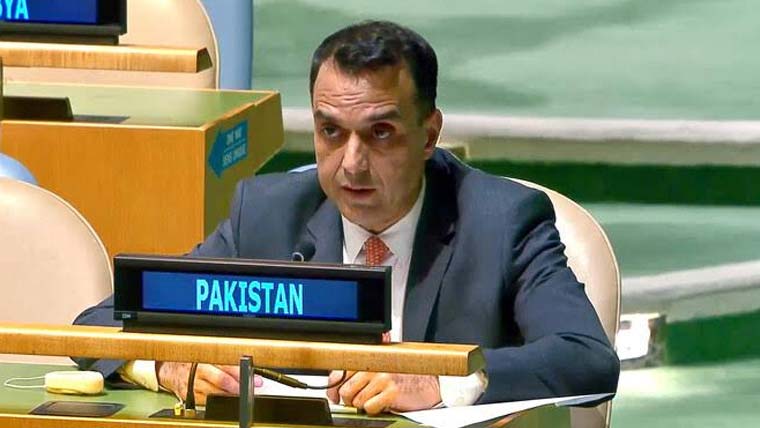 پاکستان کا غزہ میں عالمی قانون کی پاسداری یقینی بنانے، کشمیریوں کے حق خودارادیت کا اعادہ